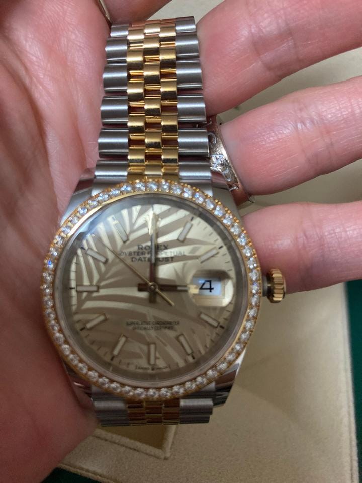 Rolex | Datejust | 126283RBR | Gold/Steel | 36 mm | Gold/Steel | Gold | Automatic