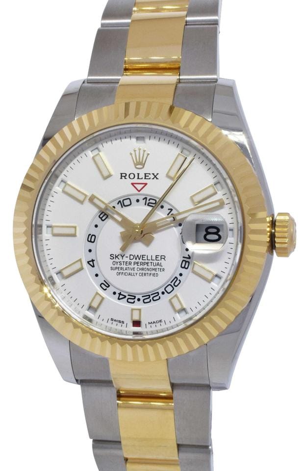 Rolex | Sky-Dweller | 326933 | Gold/Steel | 42 mm | Gold/Steel | Silver | Automatic