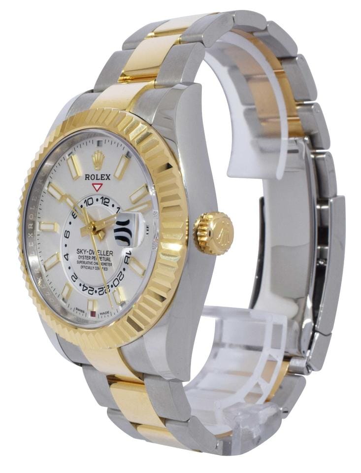 Rolex | Sky-Dweller | 326933 | Gold/Steel | 42 mm | Gold/Steel | Silver | Automatic