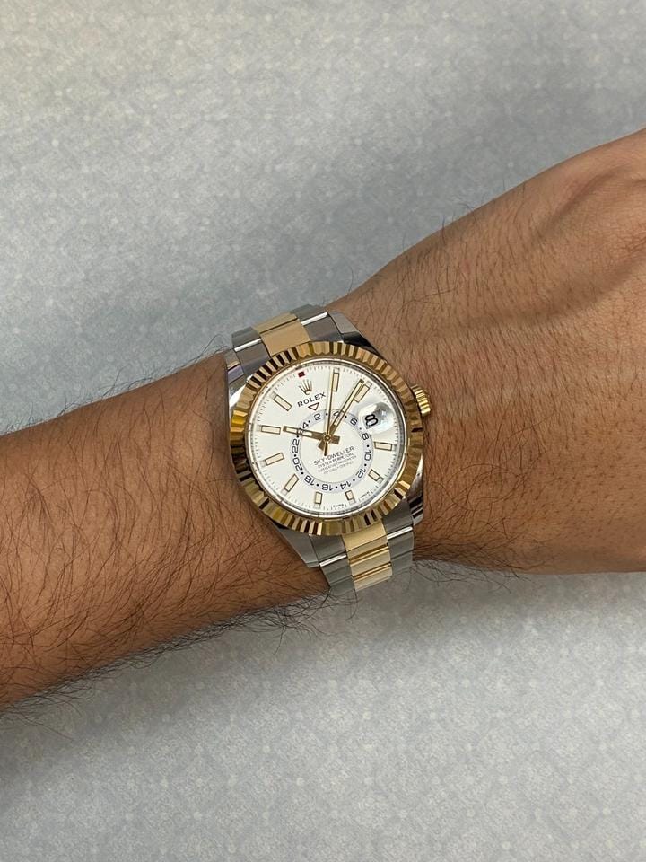 Rolex | Sky-Dweller | 326933 | Gold/Steel | 42 mm | Gold/Steel | Silver | Automatic