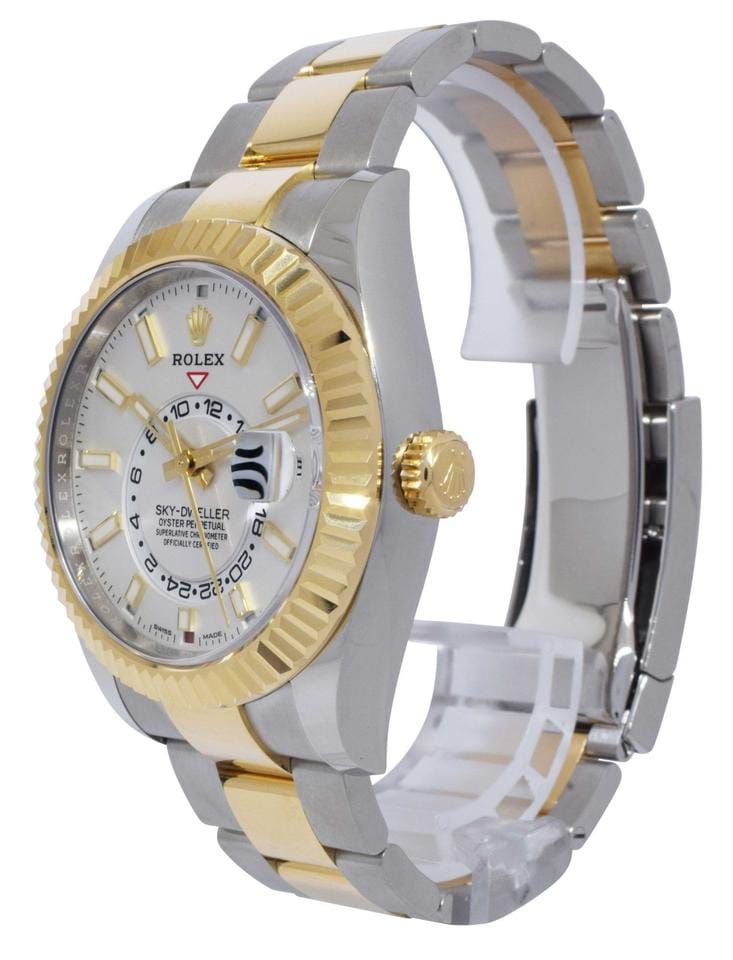 Rolex | Sky-Dweller | 326933 | Gold/Steel | 42 mm | Gold/Steel | Silver | Automatic