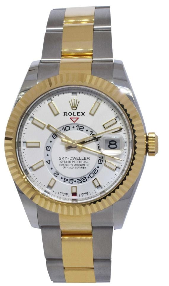 Rolex | Sky-Dweller | 326933 | Gold/Steel | 42 mm | Gold/Steel | Silver | Automatic