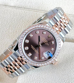 Rolex | Datejust | 278381RBR | Gold/Steel | 31 mm | Gold/Steel | Brown | Automatic