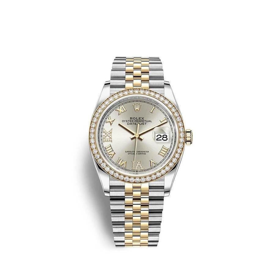 Rolex | Datejust | 126283rbr | Gold/Steel | 36 mm | Gold/Steel | Silver | Automatic