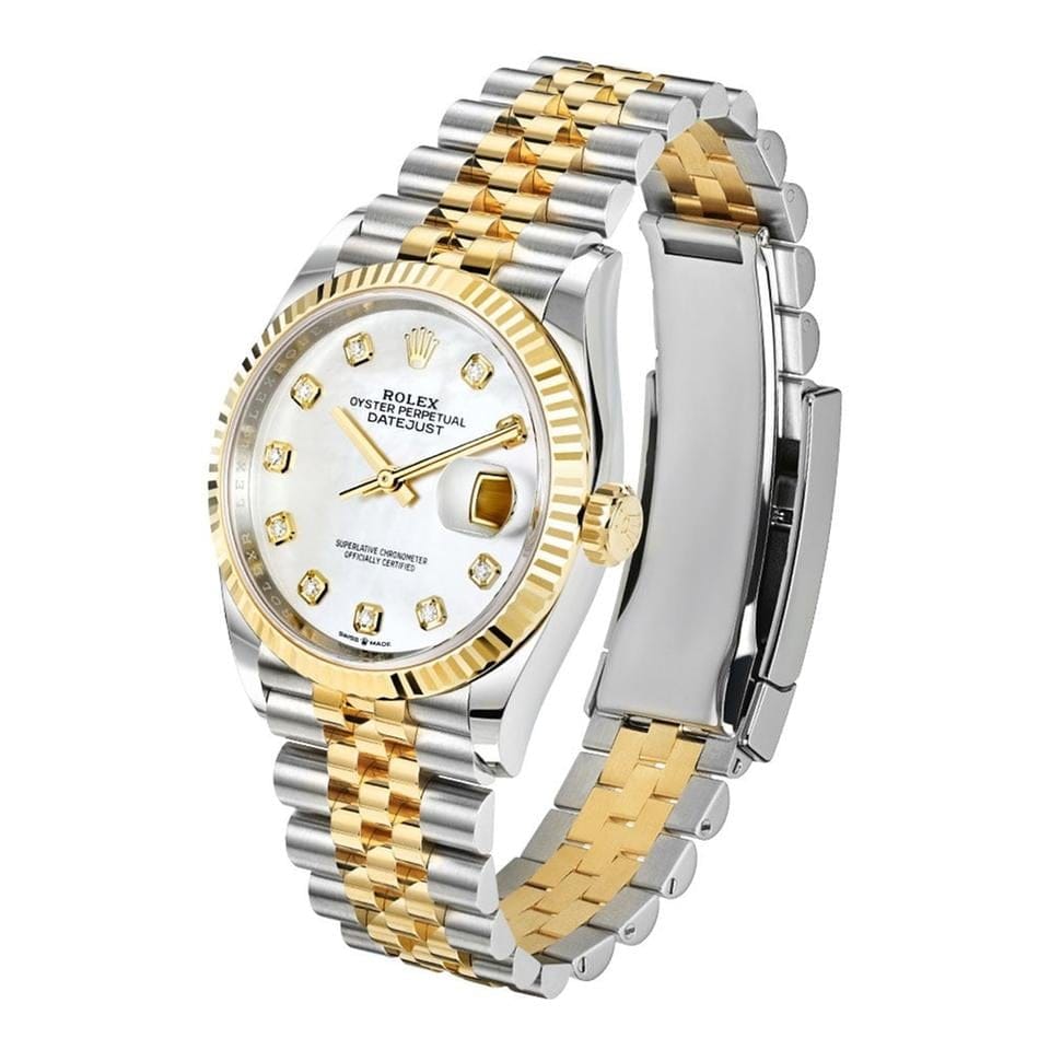 Rolex | Datejust | 126233 | Steel | 36 mm | Gold/Steel | Mother of pearl | Automatic