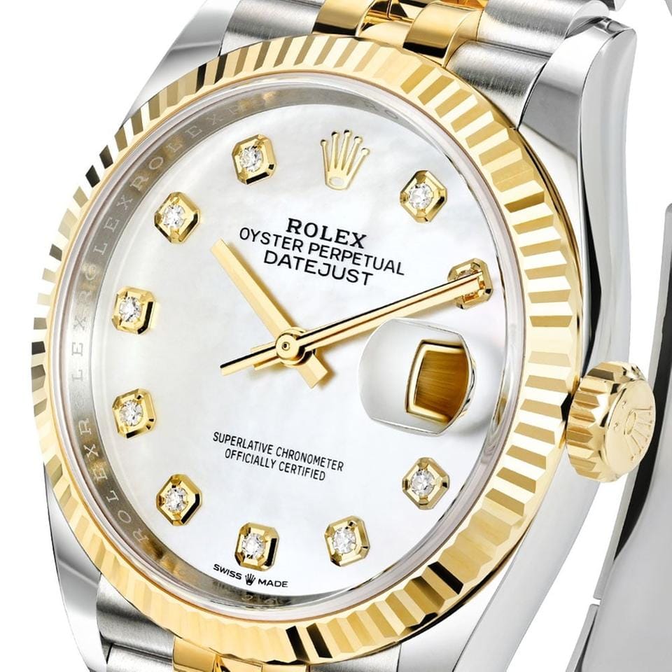 Rolex | Datejust | 126233 | Steel | 36 mm | Gold/Steel | Mother of pearl | Automatic