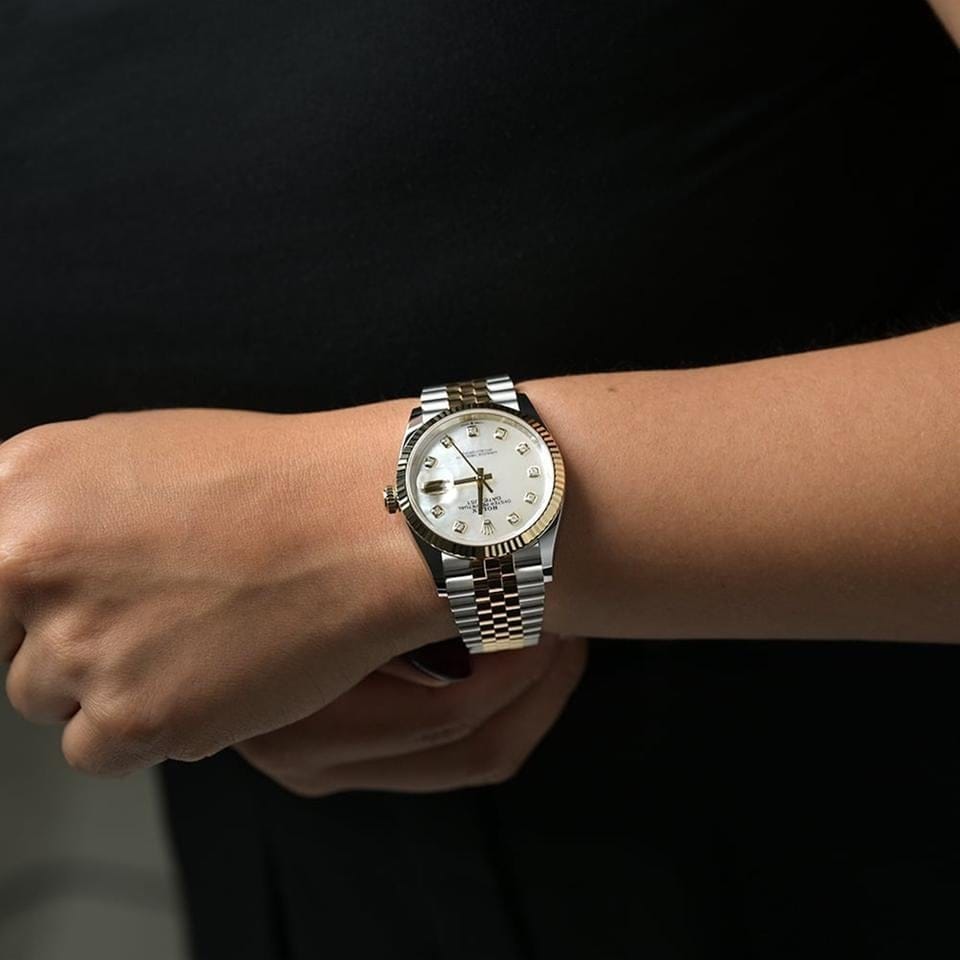 Rolex | Datejust | 126233 | Steel | 36 mm | Gold/Steel | Mother of pearl | Automatic
