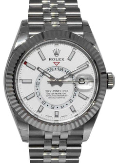 Rolex | Sky-Dweller | 326934 | Gold/Steel | 42 mm | Steel | Silver | Automatic