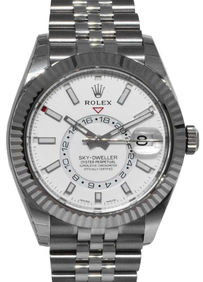Rolex | Sky-Dweller | 326934 | Gold/Steel | 42 mm | Steel | Silver | Automatic
