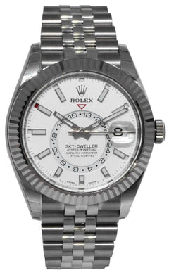Rolex | Sky-Dweller | 326934 | Gold/Steel | 42 mm | Steel | Silver | Automatic