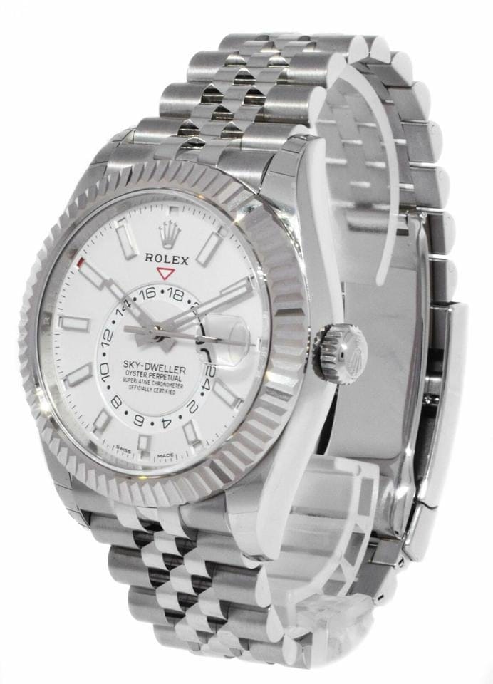 Rolex | Sky-Dweller | 326934 | Gold/Steel | 42 mm | Steel | Silver | Automatic