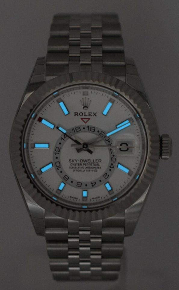 Rolex | Sky-Dweller | 326934 | Gold/Steel | 42 mm | Steel | Silver | Automatic