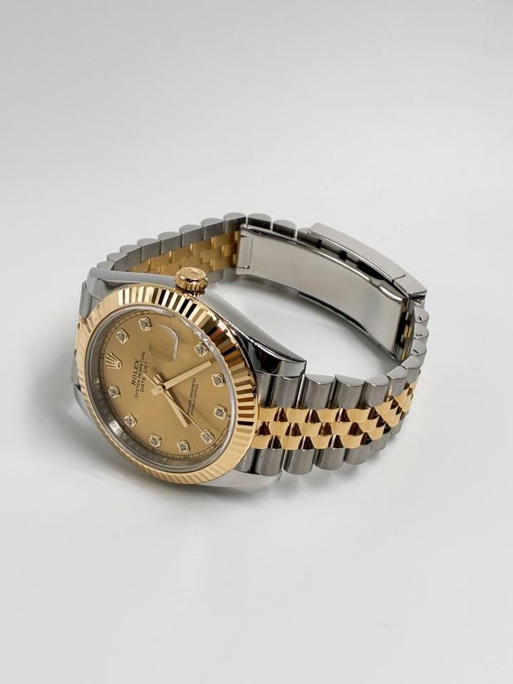 Rolex | Datejust | 126333G | Yellow gold | 41 mm | Yellow gold | Champagne | Automatic