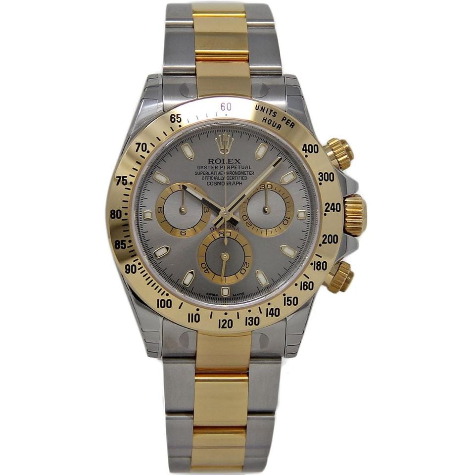 Rolex | Daytona | 116523 | Steel | 40 mm | Gold/Steel | Silver | Automatic