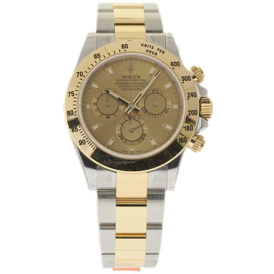 Rolex | Daytona | 116523 | Steel | 40 mm | Gold/Steel | Champagne | Automatic