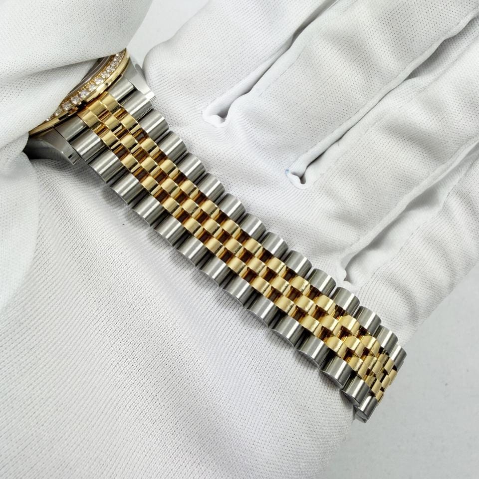 Rolex | Datejust | 278383RBR | Yellow gold | 31 mm | Champagne