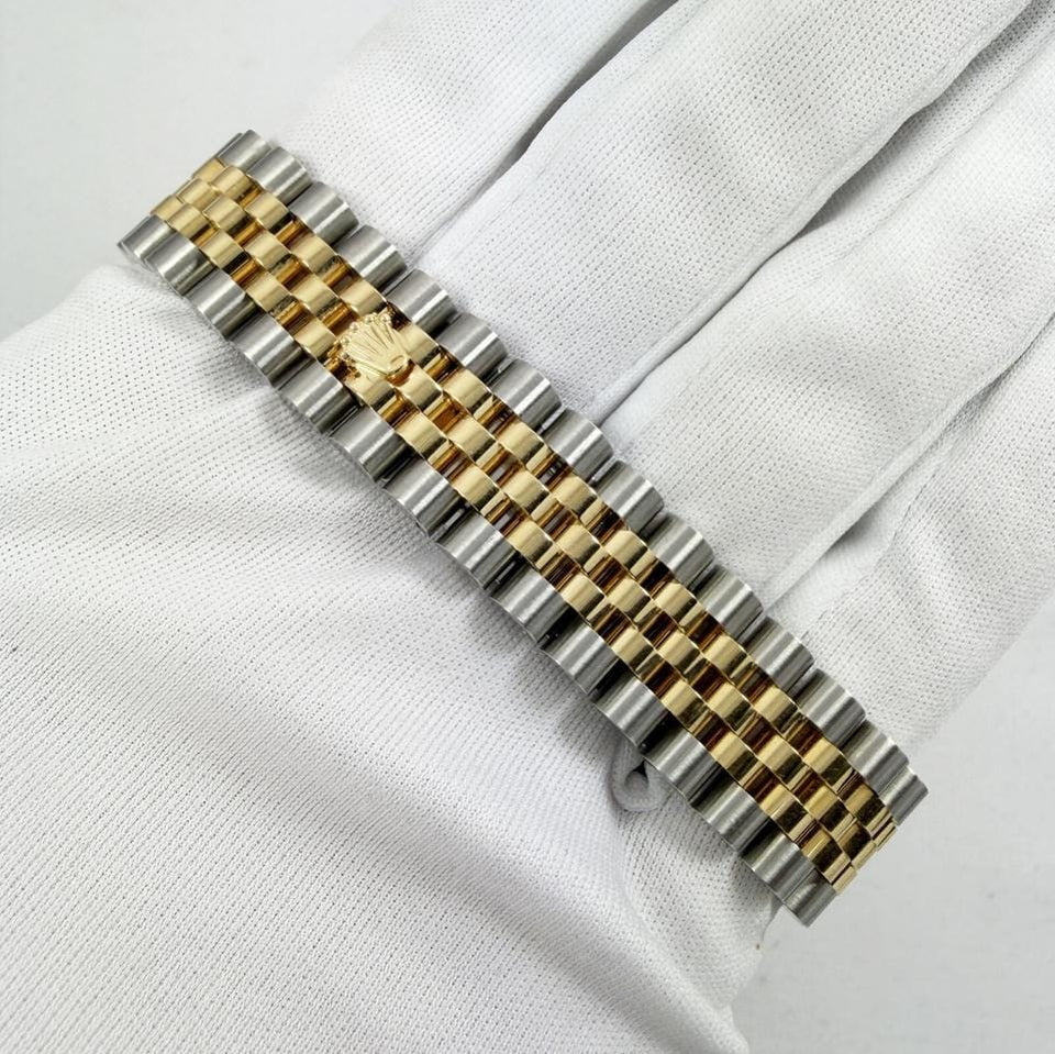 Rolex | Datejust | 278383RBR | Yellow gold | 31 mm | Champagne