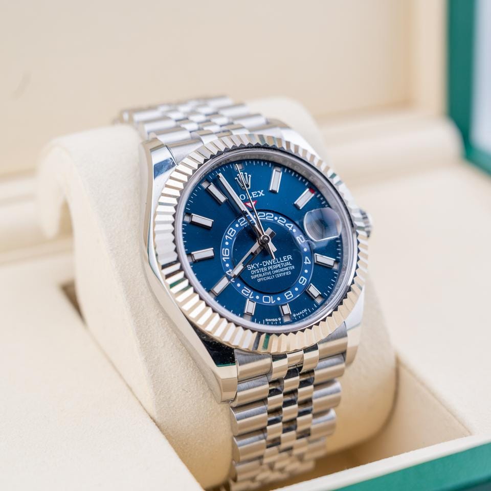 Rolex | Sky-Dweller | 336934 | Steel | 36 mm | Steel | Blue | Automatic