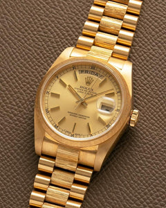 Rolex Day-Date18078 Bark NOS Vintage New Old Stock