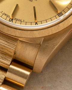 Rolex Day-Date18078 Bark NOS Vintage New Old Stock
