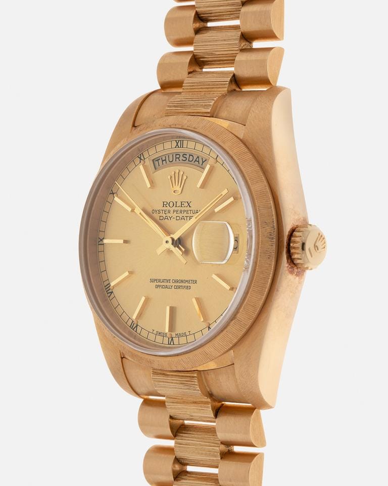 Rolex Day-Date18078 Bark NOS Vintage New Old Stock