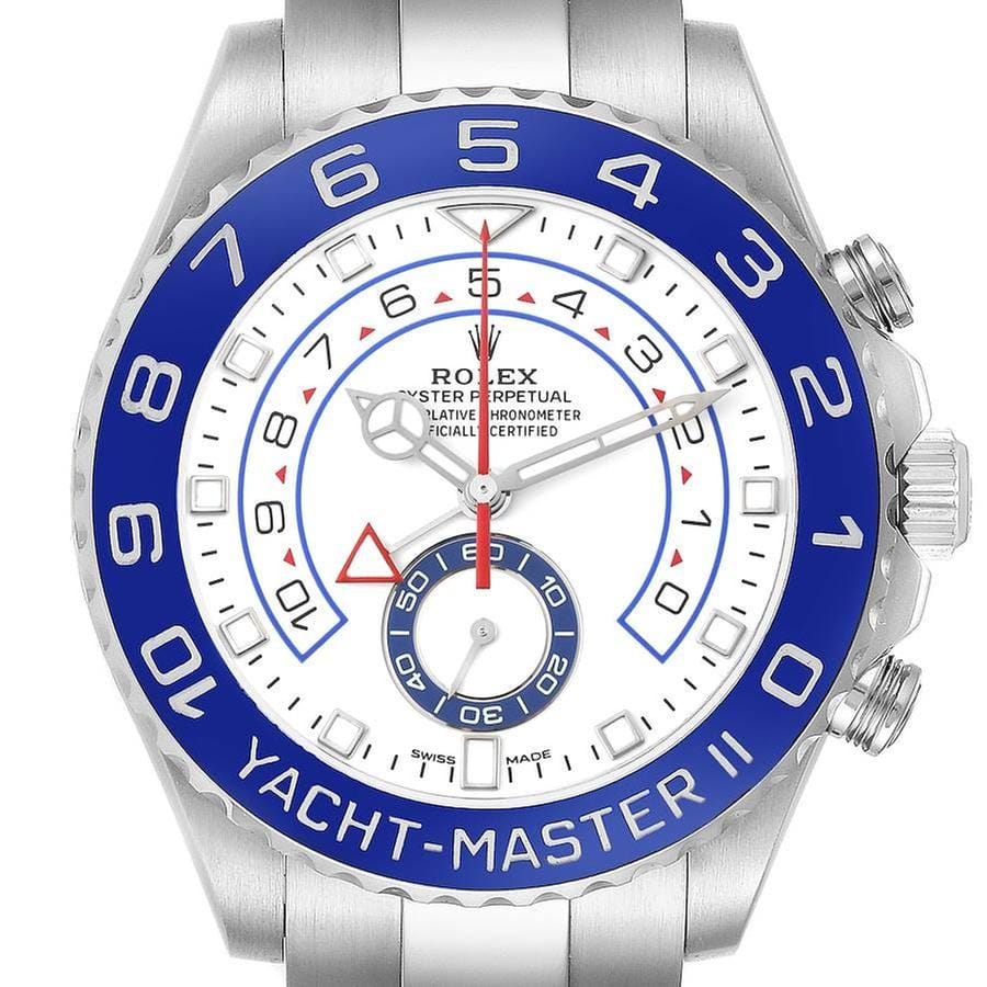 Rolex | Yacht-Master II | 116680-0002 | Steel | 44 mm | Steel | White | Automatic