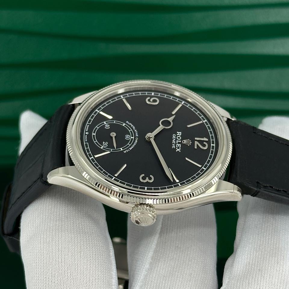Rolex | 1908 | 52509 | White gold | 39 mm | Black | Automatic