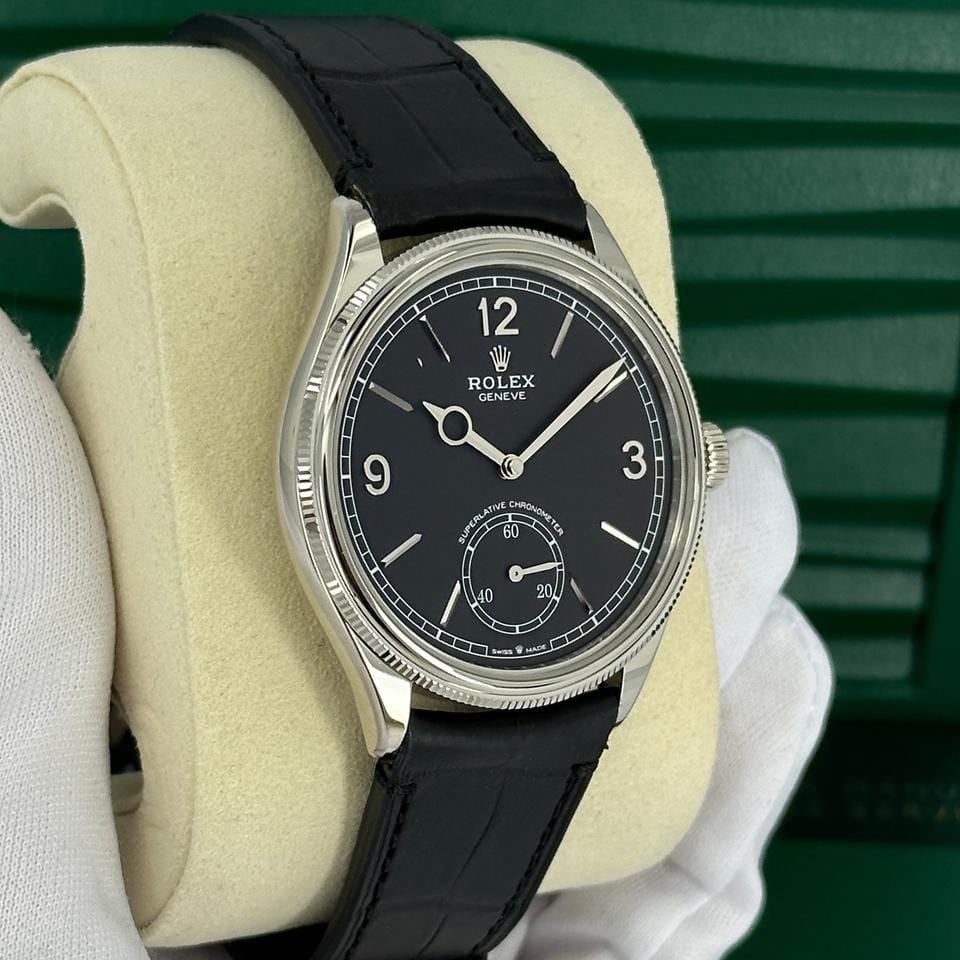 Rolex | 1908 | 52509 | White gold | 39 mm | Black | Automatic