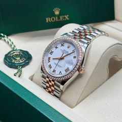 Rolex | Datejust | 126281RBR | Gold/Steel | 36 x 44 mm | Gold/Steel | White | Automatic