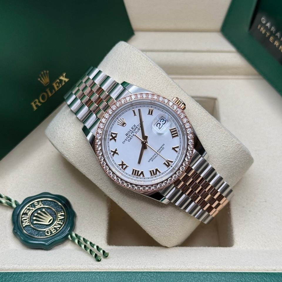 Rolex | Datejust | 126281RBR | Gold/Steel | 36 x 44 mm | Gold/Steel | White | Automatic