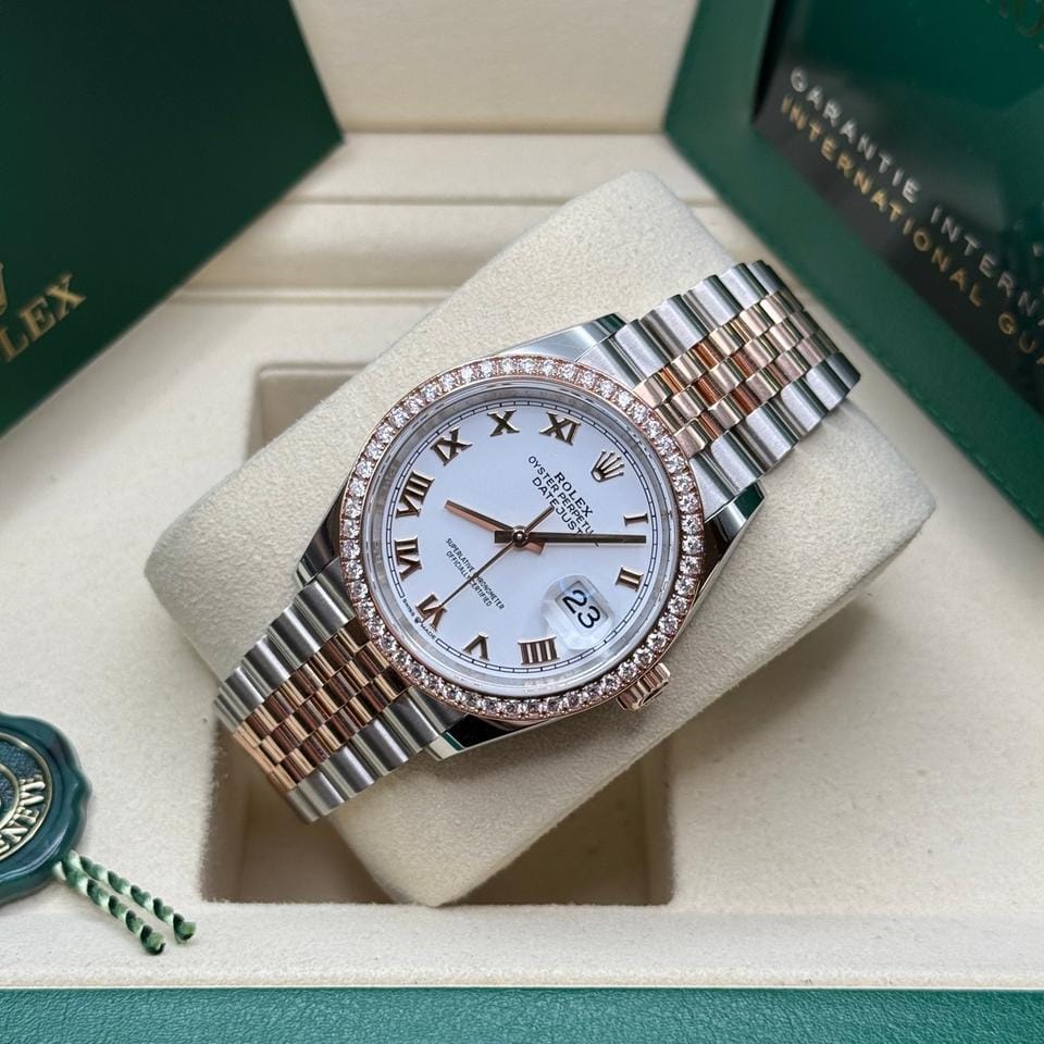 Rolex | Datejust | 126281RBR | Gold/Steel | 36 x 44 mm | Gold/Steel | White | Automatic