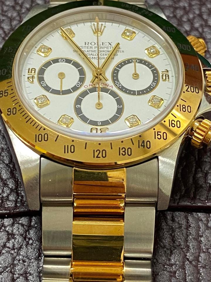 Rolex | Daytona | 16523 | Gold/Steel | 40 mm | Gold/Steel | White | Automatic