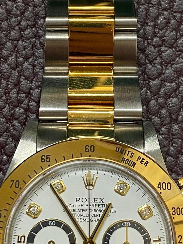 Rolex | Daytona | 16523 | Gold/Steel | 40 mm | Gold/Steel | White | Automatic