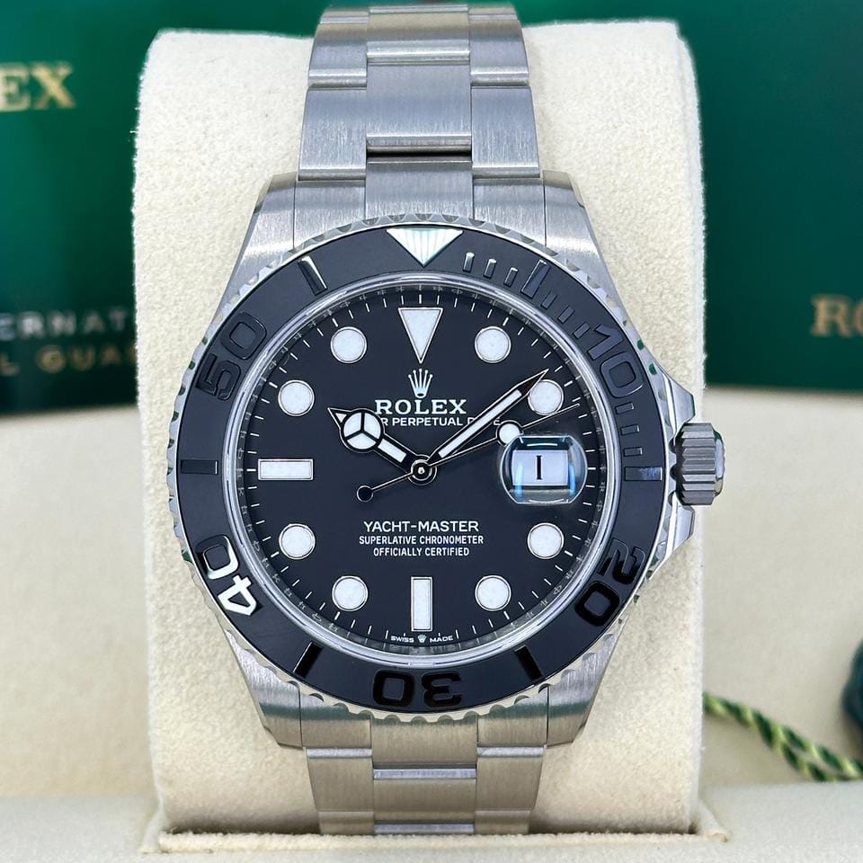 Rolex | Yacht-Master | 226627-0001 | Titanium | 42 mm | Titanium | Black | Automatic