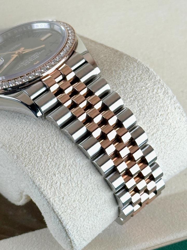 Rolex | Datejust | 126281RBR | Steel | 36 x 44 mm | Gold/Steel | Grey | Automatic