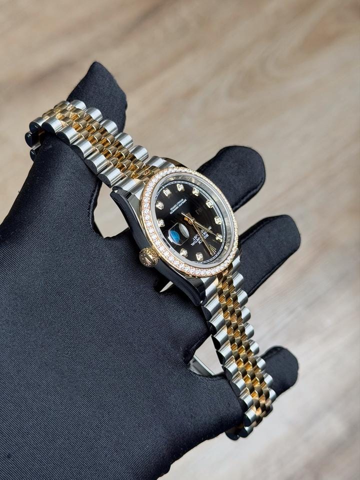 Rolex | Datejust | 126283RBR | Gold/Steel | 36 x 44 mm | Gold/Steel | Black | Automatic