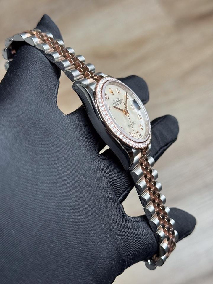 Rolex | Datejust | 126281RBR | Gold/Steel | 36 x 44 mm | Gold/Steel | Mother of pearl | Automatic
