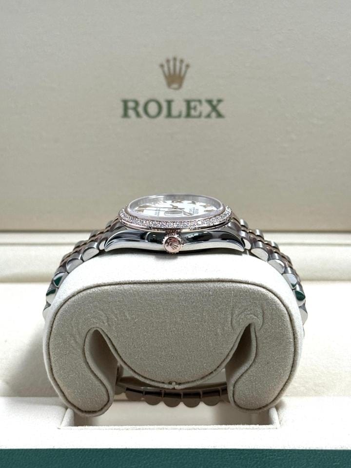 Rolex | Datejust | 278381RBR WHITE JUB | Gold/Steel | 31 mm | Gold/Steel | White | Automatic