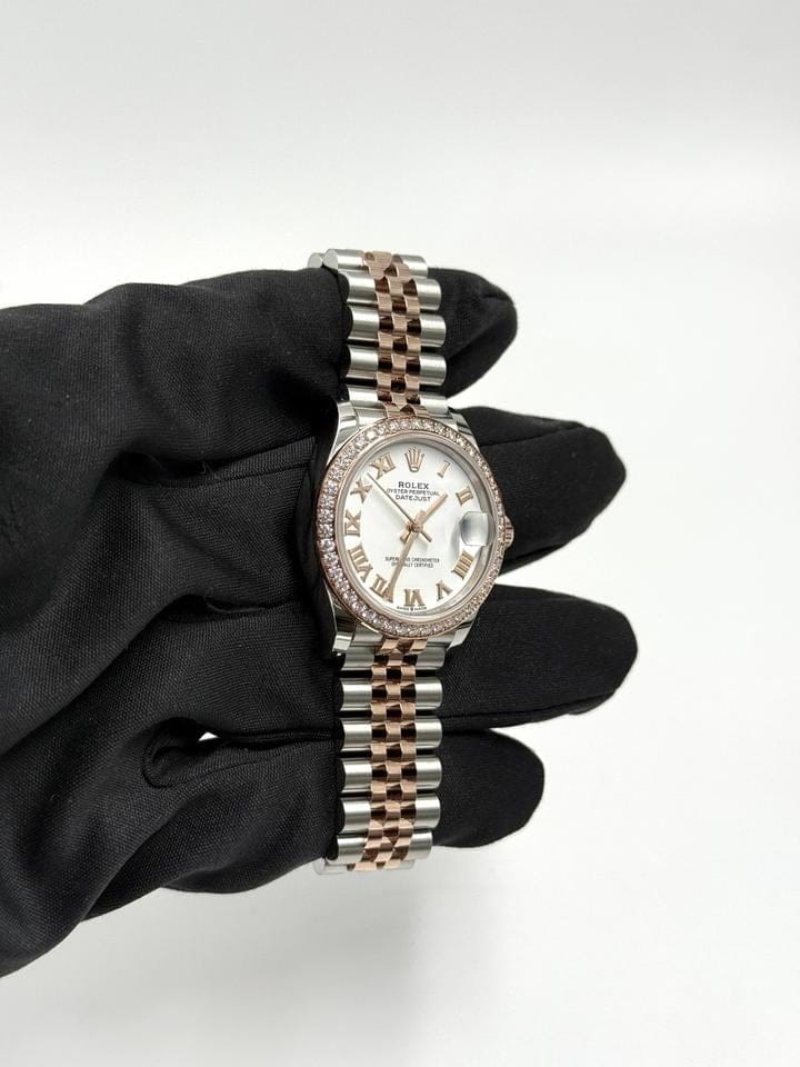 Rolex | Datejust | 278381RBR WHITE JUB | Gold/Steel | 31 mm | Gold/Steel | White | Automatic