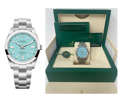 Rolex | Oyster Perpetual | 124300-0006 | Steel | 41 mm | Steel | Blue | Automatic