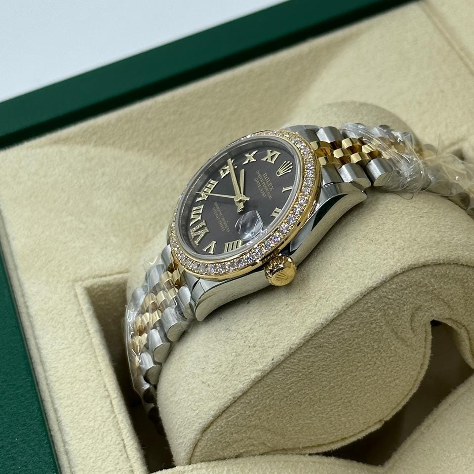 Rolex | Datejust | 278383RBR GREY ROMAN JUB | Gold/Steel | 31 mm | Gold/Steel | Grey | Automatic