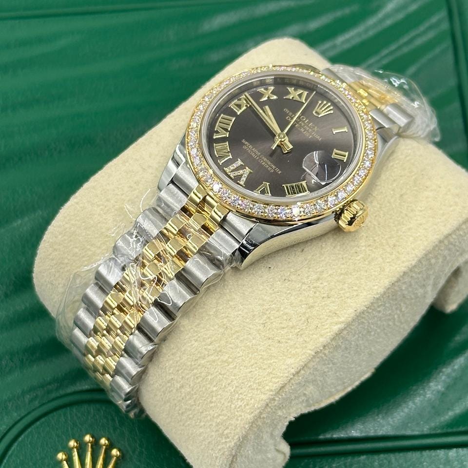 Rolex | Datejust | 278383RBR GREY ROMAN JUB | Gold/Steel | 31 mm | Gold/Steel | Grey | Automatic
