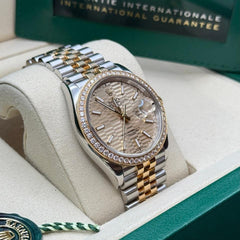 Rolex | Datejust | 126283RBR | Gold/Steel | 36 x 44 mm | Gold/Steel | Champagne | Automatic