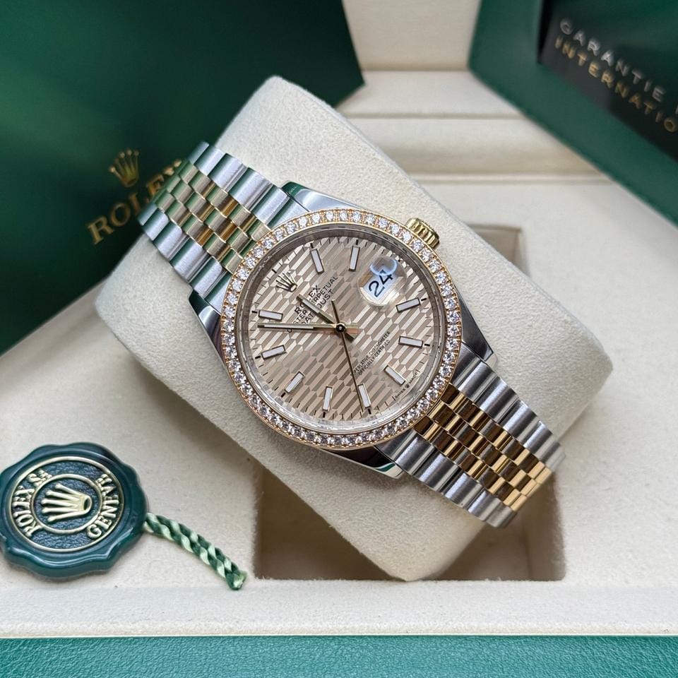 Rolex | Datejust | 126283RBR | Gold/Steel | 36 x 44 mm | Gold/Steel | Champagne | Automatic