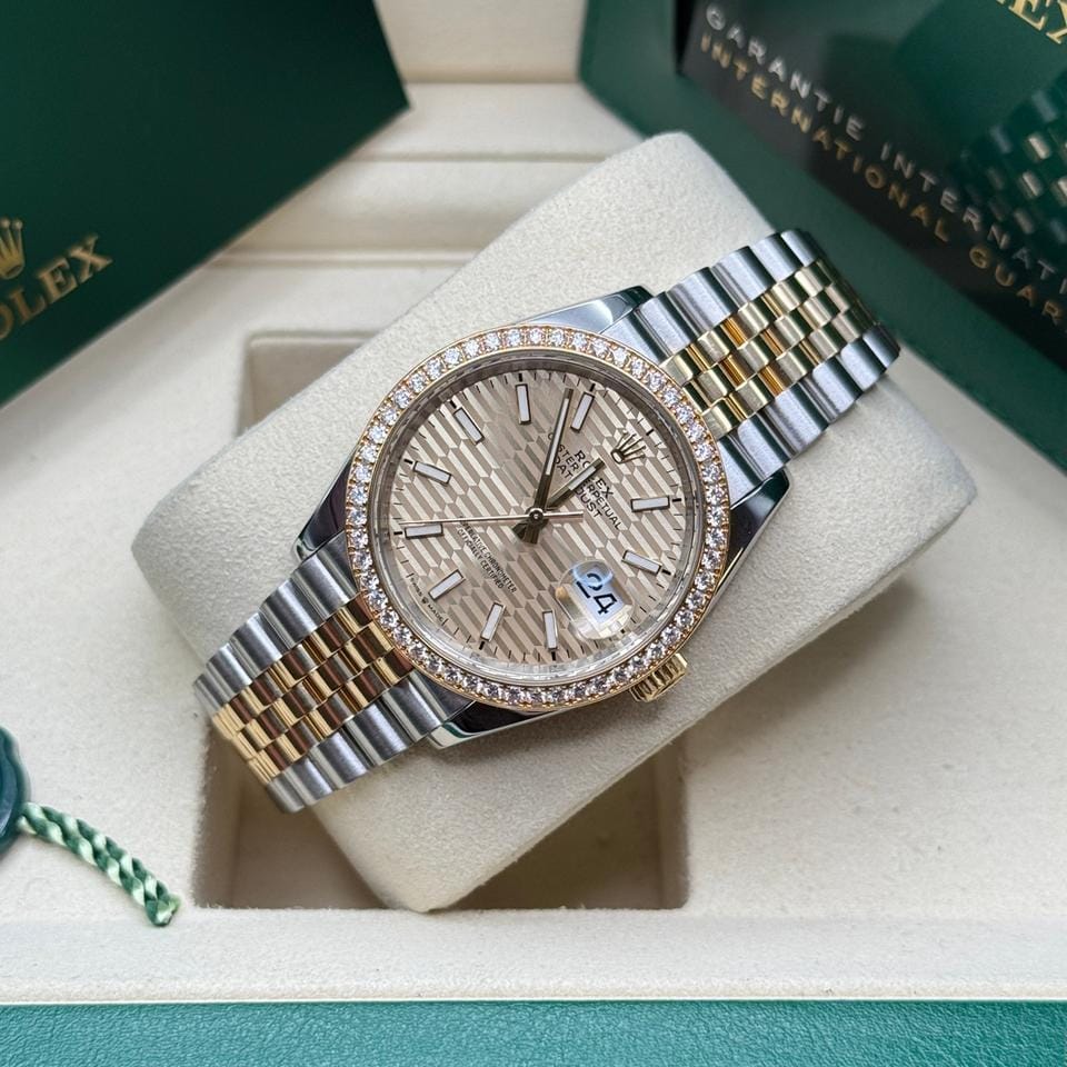 Rolex | Datejust | 126283RBR | Gold/Steel | 36 x 44 mm | Gold/Steel | Champagne | Automatic