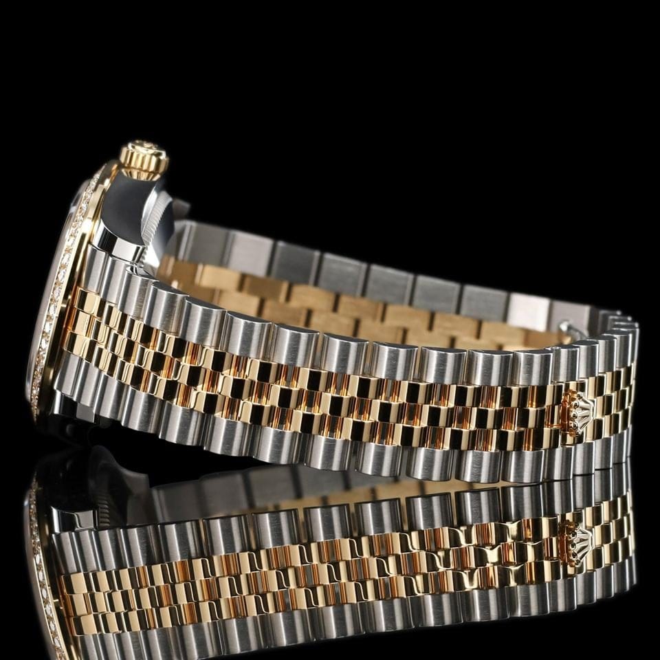 Rolex | Datejust | 278383RBR | Gold/Steel | 31 mm | Gold/Steel | Green | Automatic