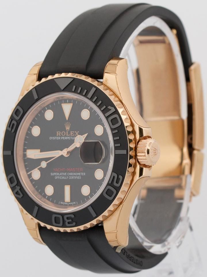 Rolex | Yacht-Master | 116655 | 40 mm | Rubber | Black | Automatic