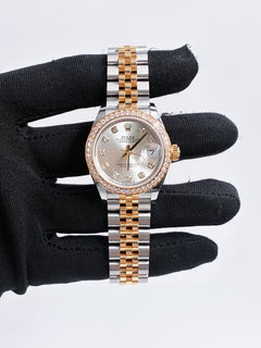 Rolex | Datejust | 278383RBR G SILVER JUB | Gold/Steel | 31 mm | Gold/Steel | Silver | Automatic