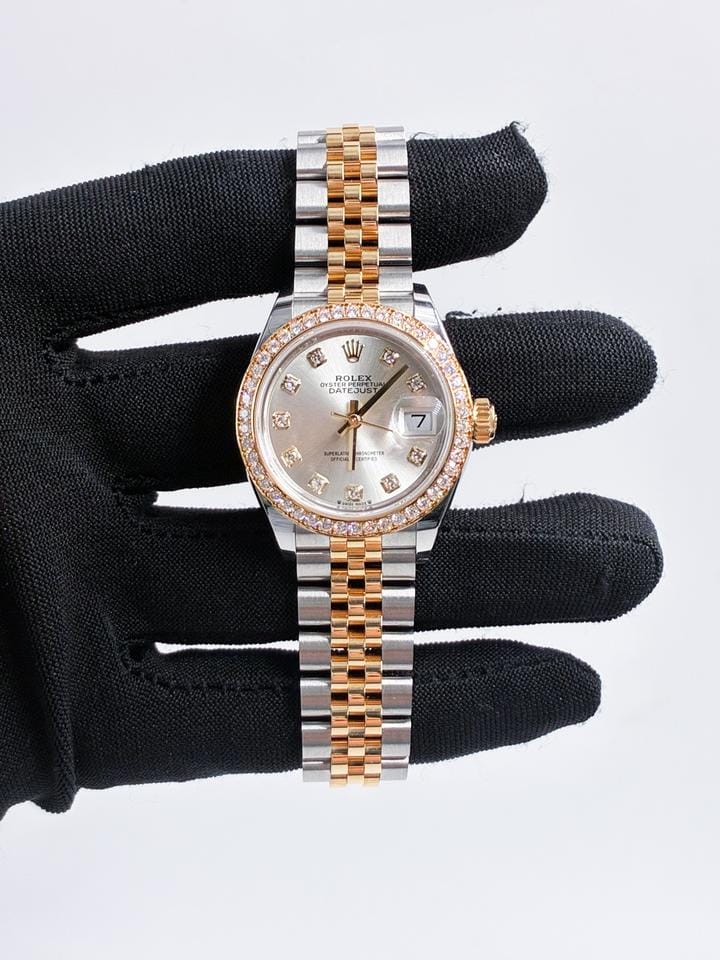 Rolex | Datejust | 278383RBR G SILVER JUB | Gold/Steel | 31 mm | Gold/Steel | Silver | Automatic