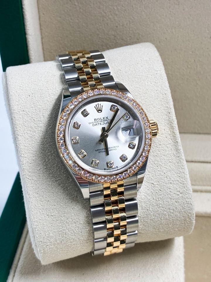 Rolex | Datejust | 278383RBR G SILVER JUB | Gold/Steel | 31 mm | Gold/Steel | Silver | Automatic